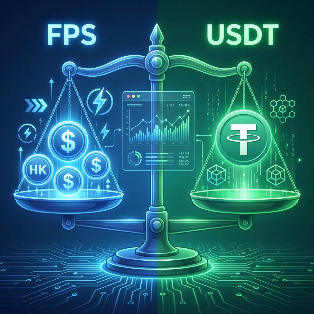 FPS vs USDT 入金大對決：香港玩家邊種最抵？手續費、速度、私隱度全評測 (2026)
