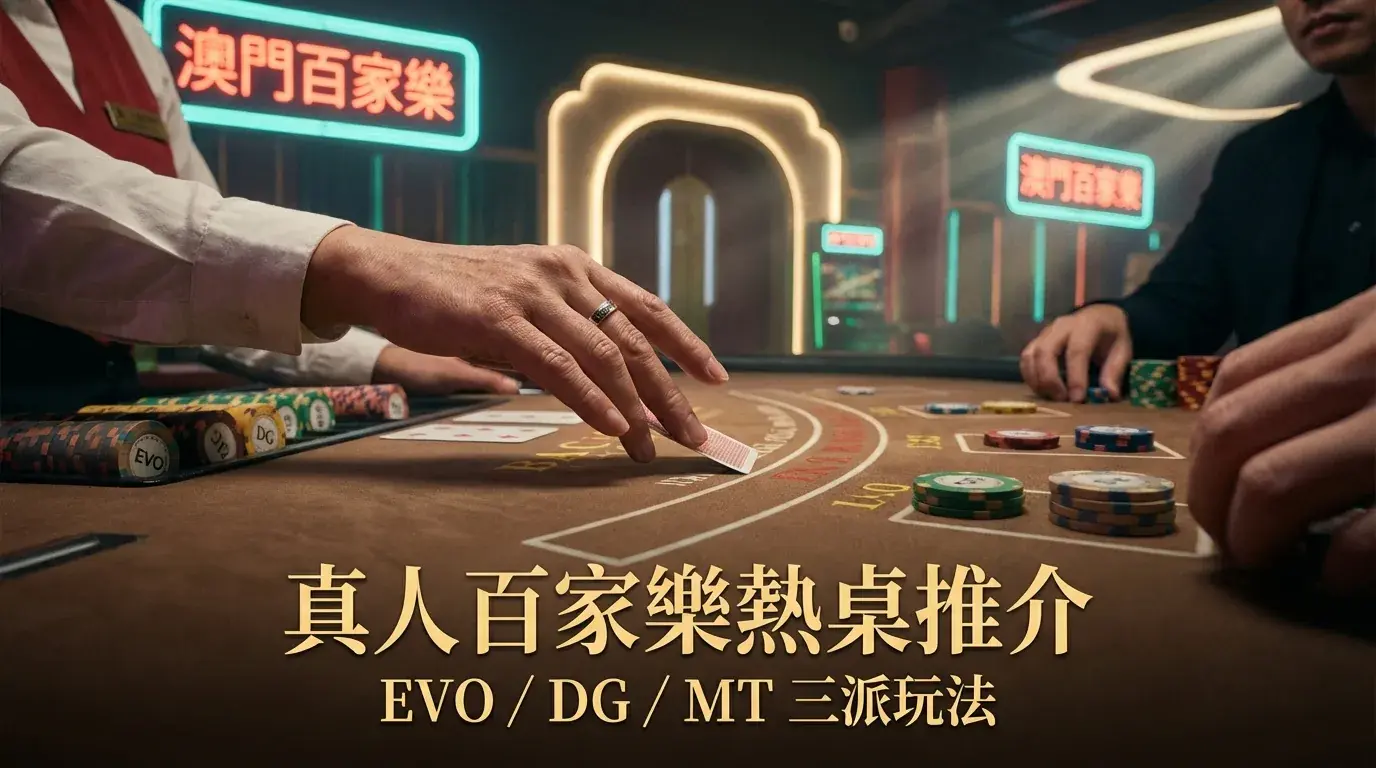 本週真人百家樂靚路分析：EVO/DG/MT 熱門長龍檯號整理 (持續更新)