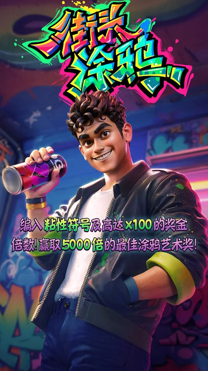 街頭塗鴉 Graffiti Rush 遊戲完整介紹 - 官方主視覺