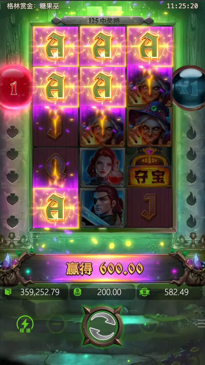 格林賞金:糖果巫遊戲介紹 - 特色功能畫面