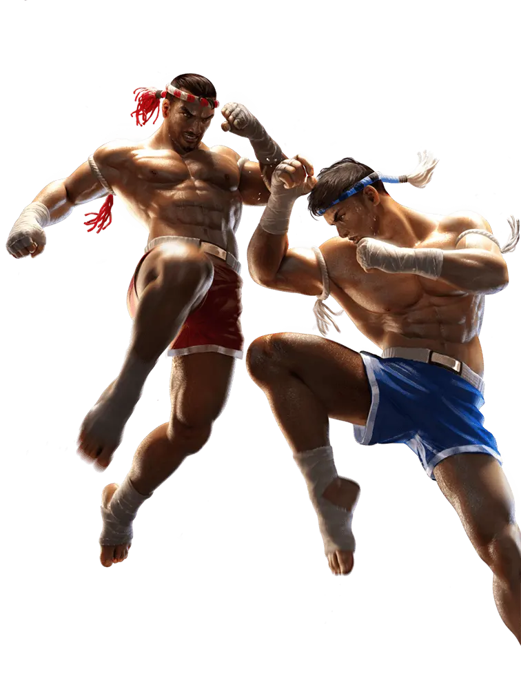 拳霸 Muay Thai Champion｜PG SOFT 泰拳主題遊戲介紹 - 角色素材