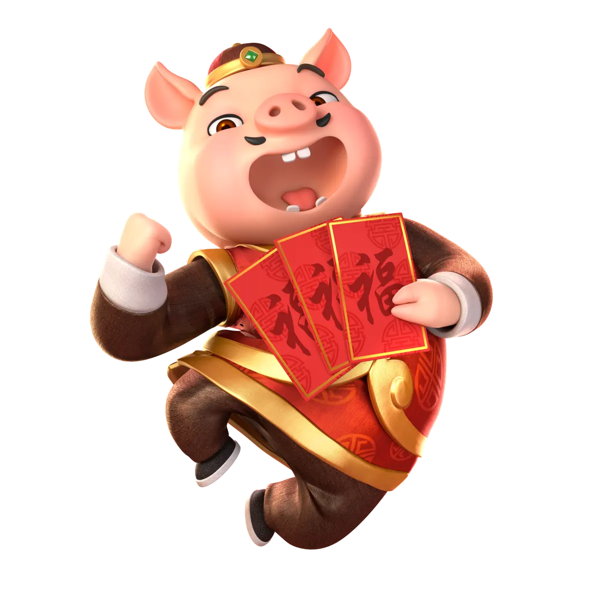 金豬報財(Piggy Gold)遊戲介紹|PG SOFT 經典中國風老虎機 - 角色素材