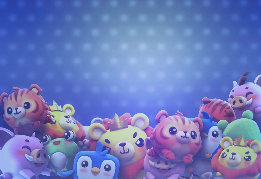 抓抓樂 Plushie Frenzy 遊戲介紹 | PG SOFT - 橫向背景