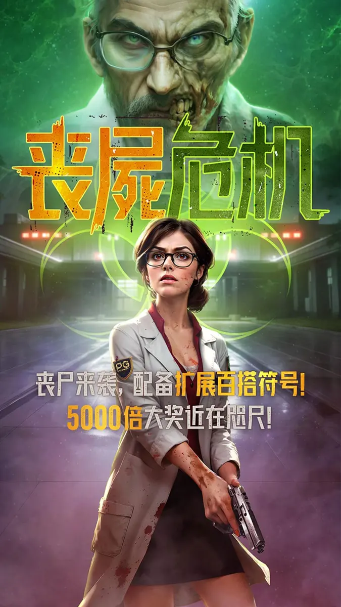 喪屍危機 Zombie Outbreak – PG SOFT 遊戲完整介紹 - 官方主視覺